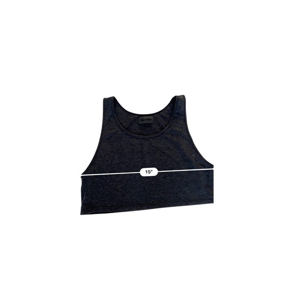 Jo Jax Womens Step One Tank Size XXS Black Dance Wear Convention Layering Crop - Picture 10 of 15
